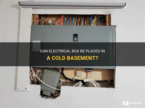 can electrical box be in cold basement|electrical junction box basement.